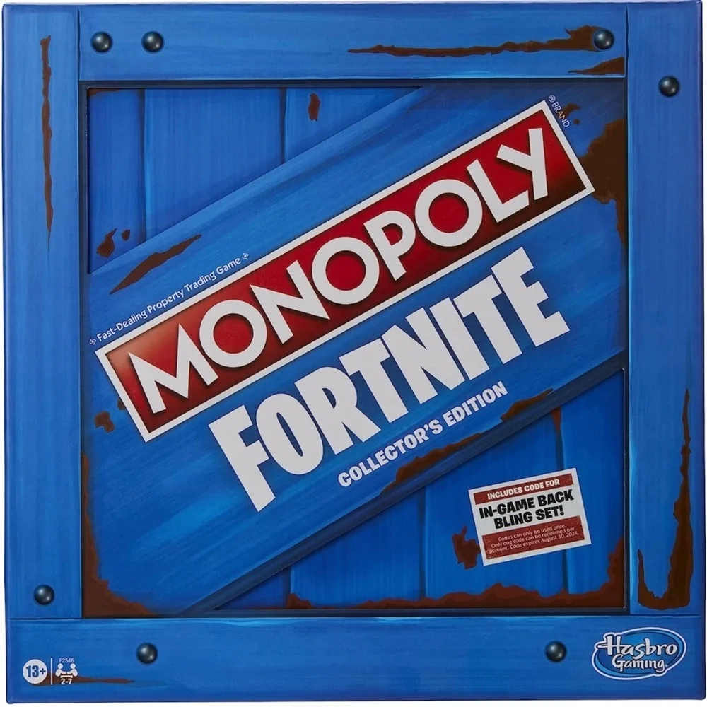 Monopoly: Fortnite Collector's Edition Board Game, limited edition- NIB